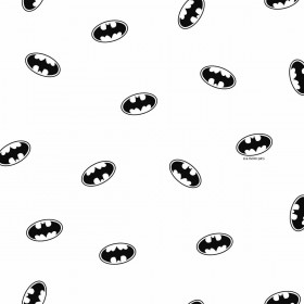 Tovaglia in resina antimacchia Belum Batman White Multicolore 150 x 150 cm
