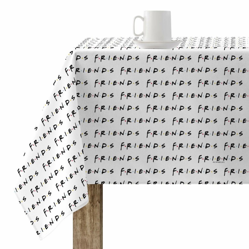 Tovaglia antimacchia Belum Friends White Multicolore 300 x 150 cm