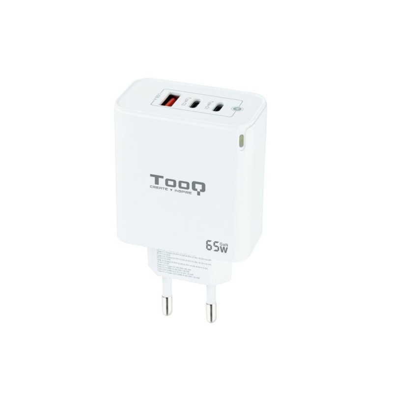 Caricabatterie da Parete TooQ TQWC-GANQC2PD65WT