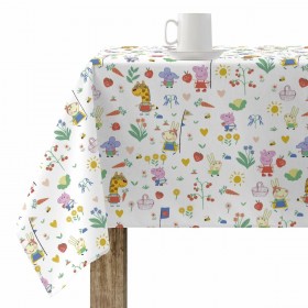 Tovaglia in resina antimacchia Belum Vegetables 02 Multicolore 150 x 150 cm