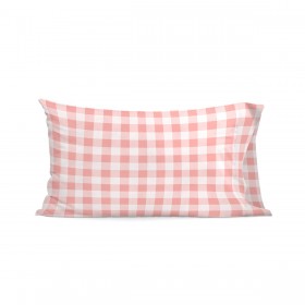 Federa HappyFriday Basic Kids Vichy Rosa 50 x 75 cm