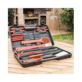 Valigetta Barbecue Barbecase InnovaGoods 18 Pezzi