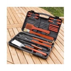 Valigetta Barbecue Barbecase InnovaGoods 18 Pezzi