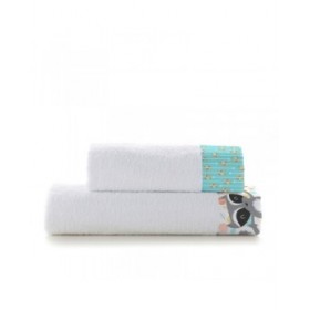 Set di asciugamani HappyFriday Moshi Moshi Fantasy Multicolore 2 Pezzi