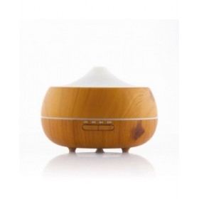 Umidificatore Diffusore di Aromi con LED Multicolore Wooden-Effect InnovaGoods