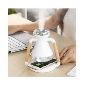Umidificatore Diffusore per Ambienti e Caricabatterie Wireless 3 in 1 Misvolt InnovaGoods