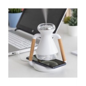 Umidificatore Diffusore per Ambienti e Caricabatterie Wireless 3 in 1 Misvolt InnovaGoods