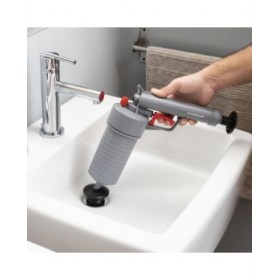 Pistola Sturalavandini ad Aria Compressa Universale con Adattatori KlinGun InnovaGoods