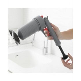Pistola Sturalavandini ad Aria Compressa Universale con Adattatori KlinGun InnovaGoods