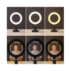 Ring Light Selfie con Pinza di Supporto Lumahoop InnovaGoods