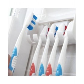 Dispenser di Dentifricio con Portaspazzolino Diseeth InnovaGoods
