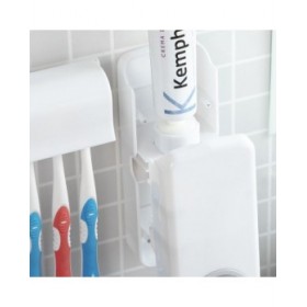 Dispenser di Dentifricio con Portaspazzolino Diseeth InnovaGoods