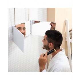 Specchio da Bagno con Luce LED e Visione a 360º SelfKut InnovaGoods