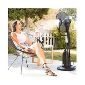 Ventilatore Nebulizzatore da Terra con Telecomando InnovaGoods Mistinn Nero 90 W 2,8 L