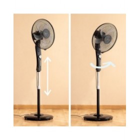 Ventilatore a Piantana InnovaGoods Breezinn Nero 45 W