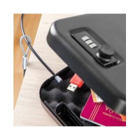 Cassaforte Portatile con Cavo di Sicurezza Prisaven InnovaGoods