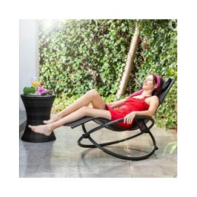 Lettino a Dondolo Orbitale Pieghevole Rockorb InnovaGoods