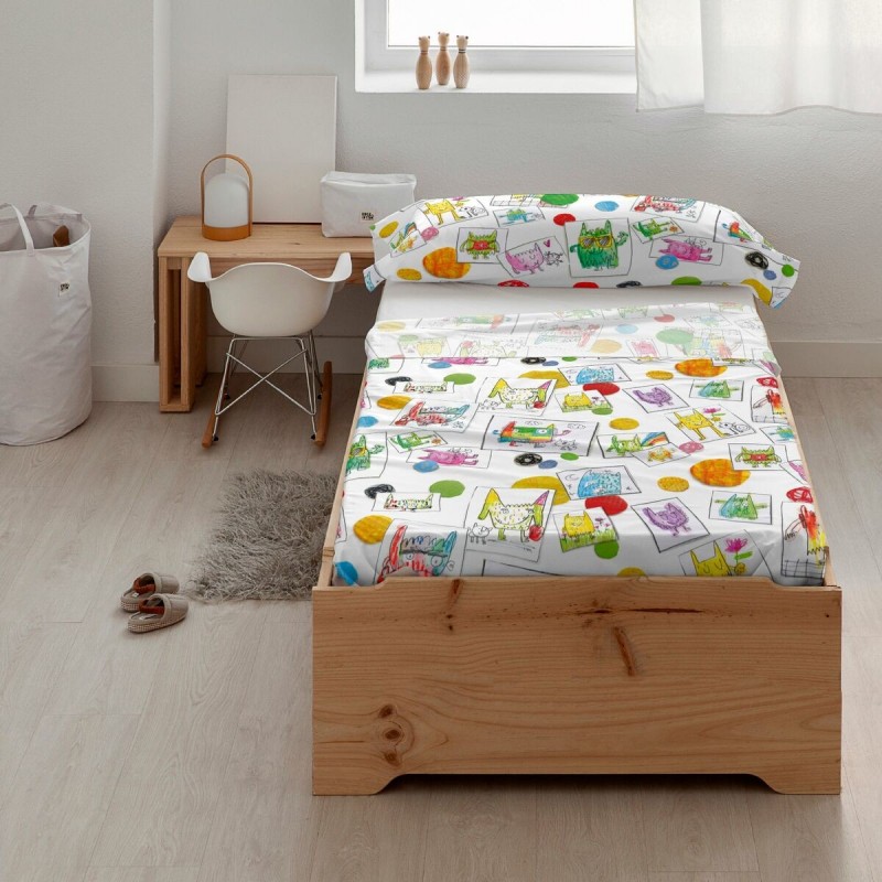 Set di Lenzuola Decolores Indiana de Anna Llenas Multicolore