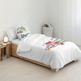 Copripiumino Decolores Al Cole Multicolore 175 Fili 220 x 220 cm