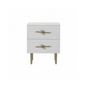 Comodino DKD Home Decor Fiocco (Ricondizionati D)