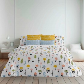 Copripiumino Decolores Arona Multicolore 175 Fili 220 x 220 cm