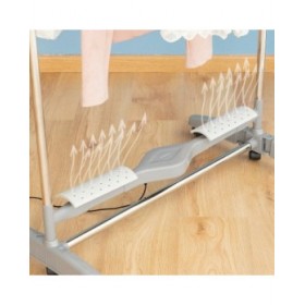 Stendibiancheria Elettrico Pieghevole con Flusso d'Aria Naturale Dryllon InnovaGoods 12 sbarre 24 W (Ricondizionati B)