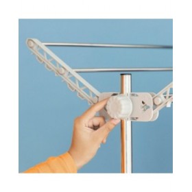 Stendibiancheria Elettrico Pieghevole con Flusso d'Aria Naturale Dryllon InnovaGoods 12 sbarre 24 W (Ricondizionati B)