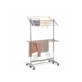 Stendibiancheria Elettrico Pieghevole con Flusso d'Aria Naturale Dryllon InnovaGoods 12 sbarre 24 W (Ricondizionati B)