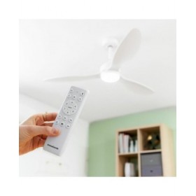Ventilatore da Soffitto con Luce Flaled InnovaGoods Bianco 36 W 52" Ø132 cm (Ricondizionati A)