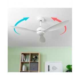 Ventilatore da Soffitto con Luce Flaled InnovaGoods Bianco 36 W 52" Ø132 cm (Ricondizionati A)
