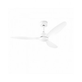 Ventilatore da Soffitto con Luce Flaled InnovaGoods Bianco 36 W 52" Ø132 cm (Ricondizionati A)