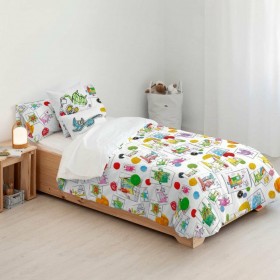 Copripiumino Decolores Indiana Multicolore 175 Fili 220 x 220 cm