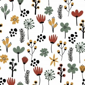 Copripiumino Decolores Paola Multicolore 175 Fili 140 x 200 cm