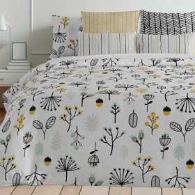 Copripiumino Decolores Santorini Multicolore 175 Fili 220 x 220 cm