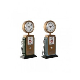 Orologio da Tavolo Home ESPRIT Multicolore Metallo Vintage