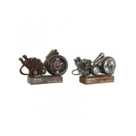 Orologio da Tavolo Home ESPRIT Multicolore Metallo Vintage