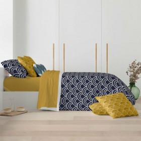 Copripiumino Decolores Toulouse Multicolore 175 Fili 155 x 220 cm
