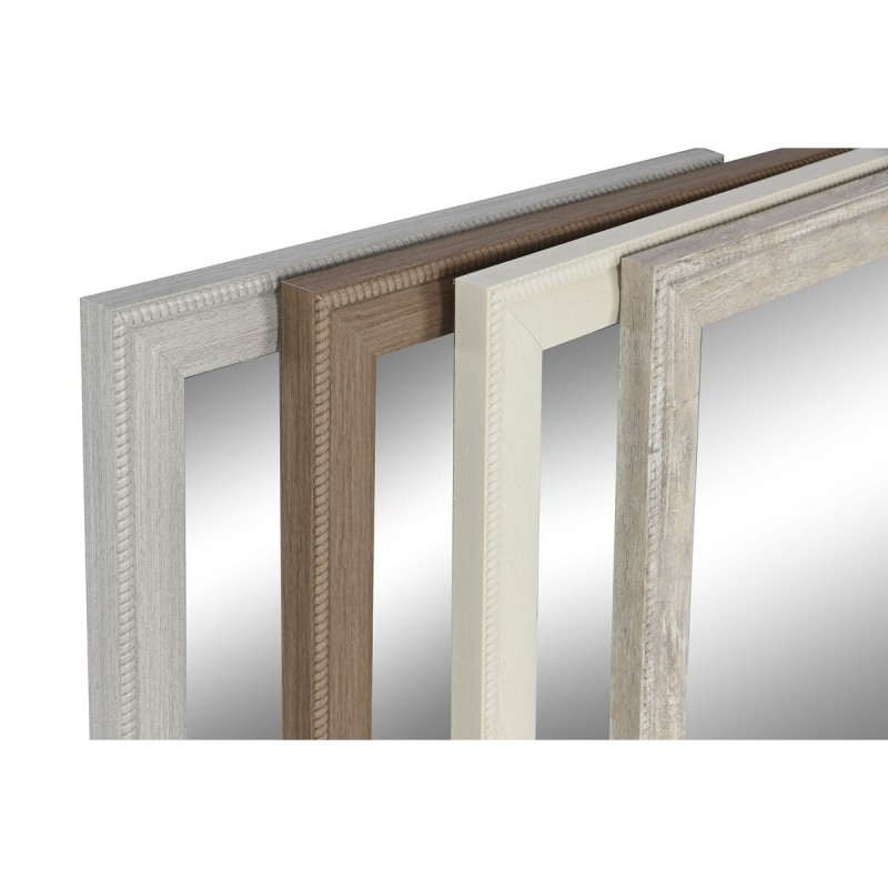 Specchio da parete Home ESPRIT (4 Unità)