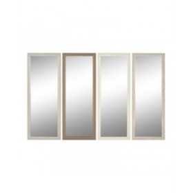 Specchio da parete Home ESPRIT (4 Unità)