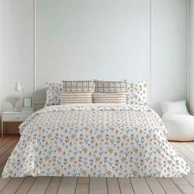 Copripiumino Decolores Alkamar Multicolore 175 Fili 260 x 240 cm Collo di bottiglia