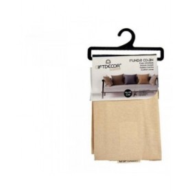 Fodera per cuscino Crema Beige 45 x 0,5 x 45 cm 60 x 0,5 x 60 cm