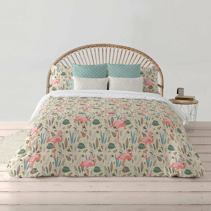 Copripiumino Decolores Amira Multicolore 175 Fili 260 x 240 cm Collo di bottiglia
