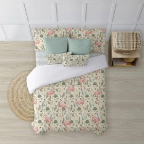 Copripiumino Decolores Amira Multicolore 175 Fili 260 x 240 cm Collo di bottiglia