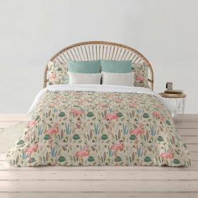 Copripiumino Decolores Amira Multicolore 175 Fili 140 x 200 cm Collo di bottiglia