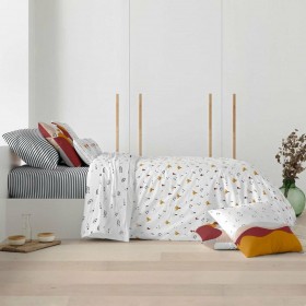 Copripiumino Decolores Campinas Multicolore 175 Fili 260 x 240 cm Collo di bottiglia