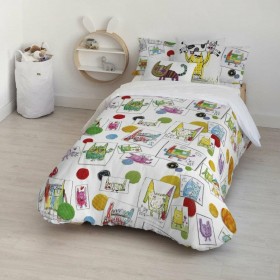 Copripiumino Decolores Indiana Multicolore 175 Fili 260 x 240 cm Collo di bottiglia