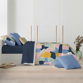 Copripiumino Decolores Jena Multicolore 175 Fili 260 x 240 cm Collo di bottiglia