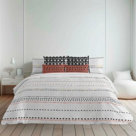 Copripiumino Decolores Kiel Multicolore 175 Fili 140 x 200 cm Collo di bottiglia