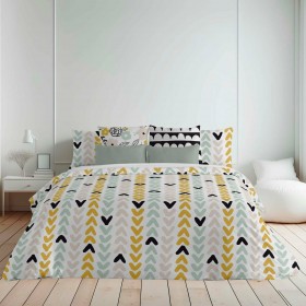 Copripiumino Decolores Tokyo Multicolore 175 Fili 140 x 200 cm Collo di bottiglia