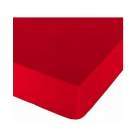Lenzuolo con angoli aderenti Naturals Rosso